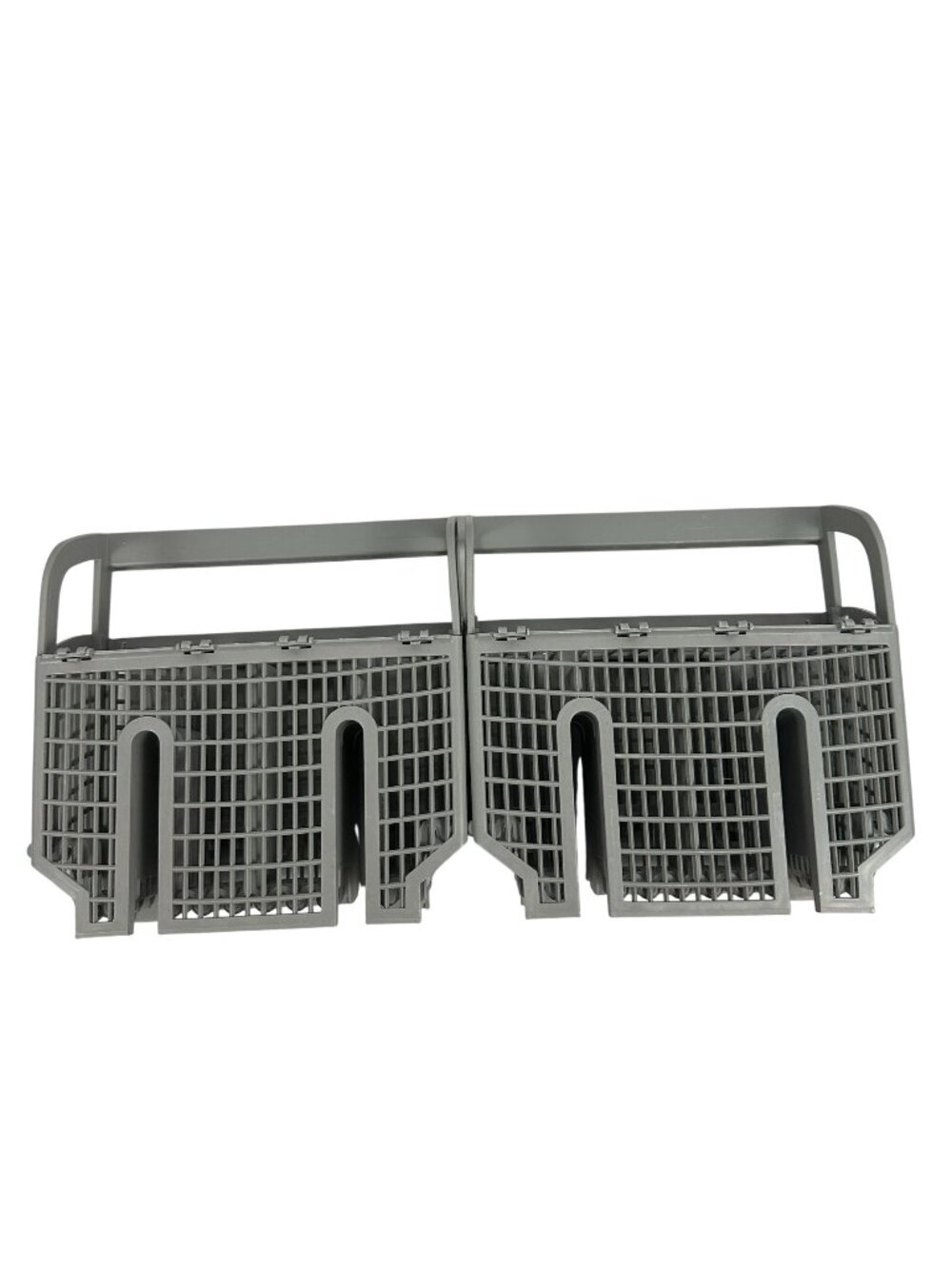 Dishwasher Silverware Basket Universal Fit Replacement Durable Gray Grid Design